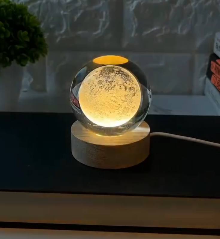 3D Crystal Lamp Ball